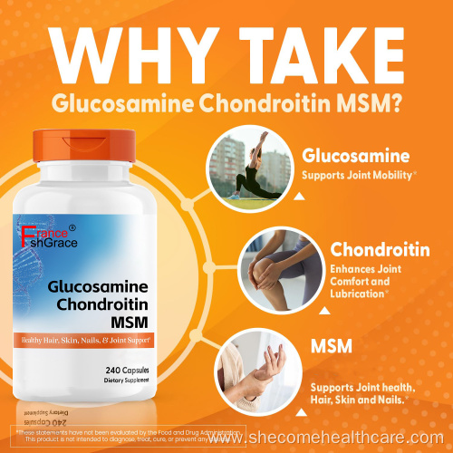Glucosamine chondroitin Joint Support msm Capsules for Men
